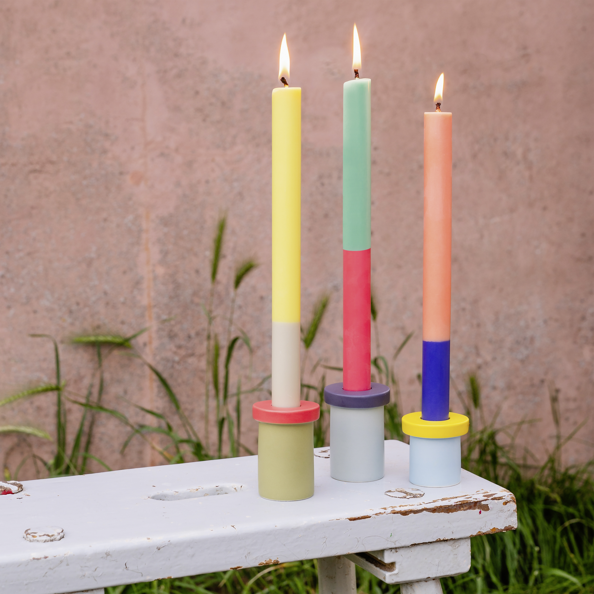 Candle Holder Set 'Pippo', set of 4