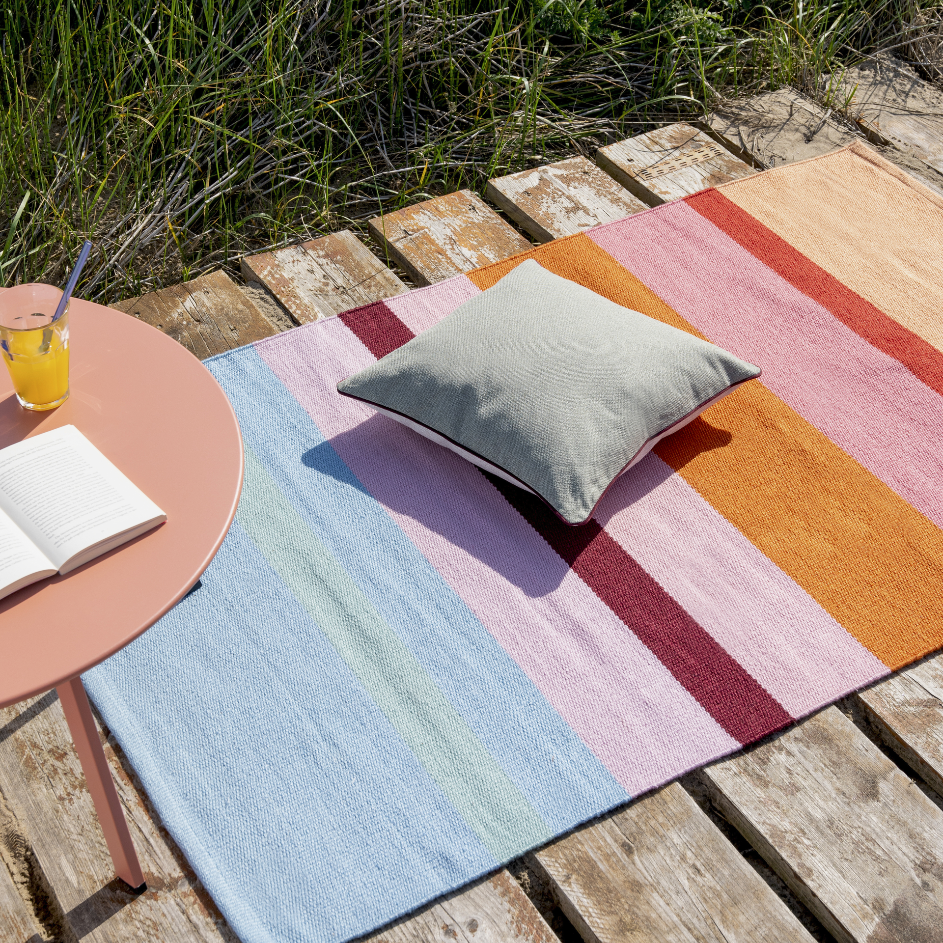 Rug for indoors & outdoors Rosa